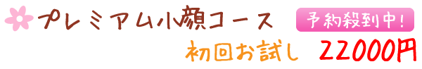 プレミアム小顔コース